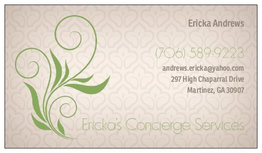 Ericka's Concierge Services Logo