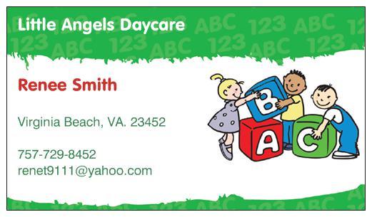 Little Angels Daycare Logo