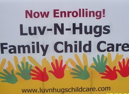 Luv-n-hugs Family Child Care Logo