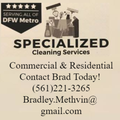 DFW Metro Specialized Cleaning Services