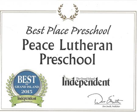 Peace Lutheran Preschool