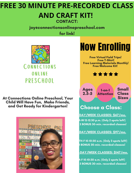 Connections Online Preschool