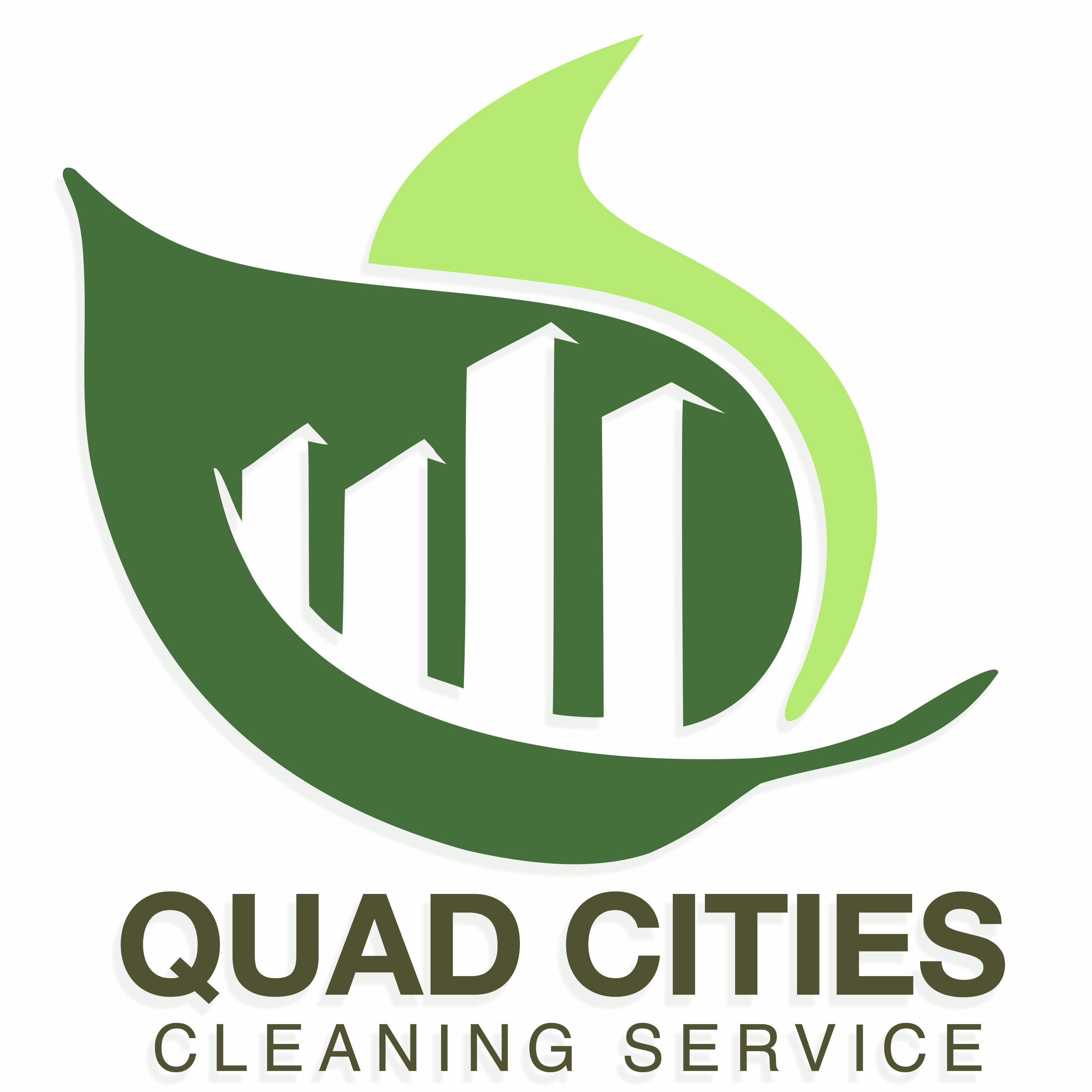 Quad Cities Cleaning Service Logo