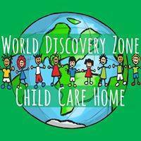 World Discovery Zone Child Care Logo