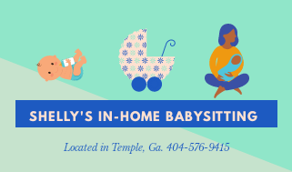 Shelly's In-home Babysitting Logo