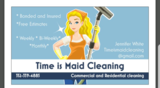 Time is Maid Cleaning