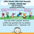 Little Hands Little Feet Daycare