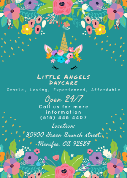 Little Angels Home Daycare In Menifee Logo