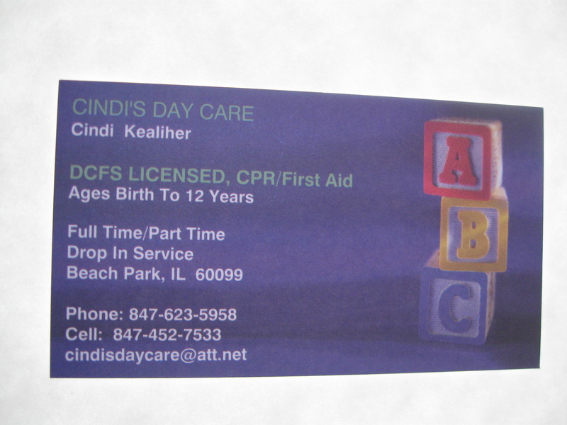 Cindi's Day Care Logo