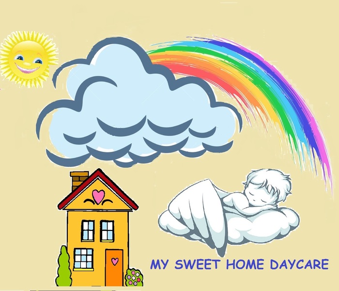 My Sweet Home Daycare Logo