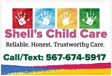 Shell's Child Care Service Logo