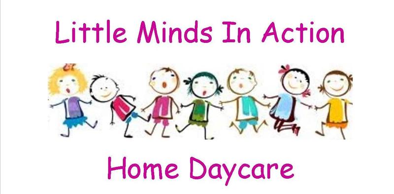 Little Minds In Action Home Daycare Logo