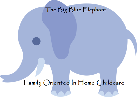 The Big Blue Elephant Logo