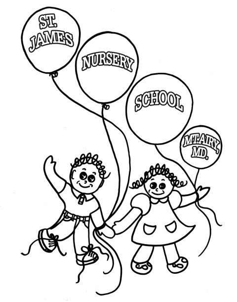 St. James' Nursery School Logo