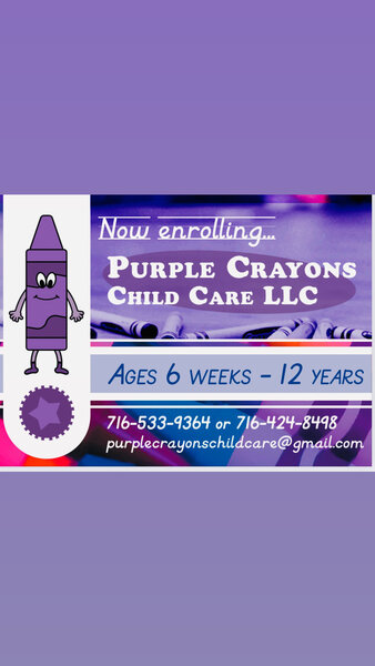 Purple Crayons Child Care Llc Logo