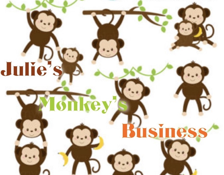 Julie's Monkey Business Logo