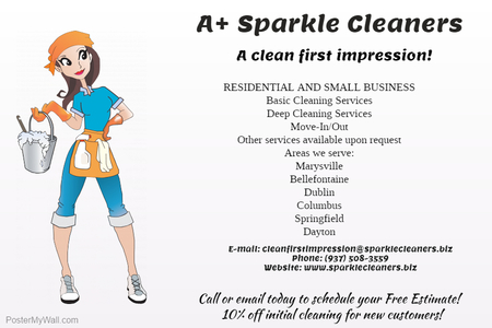 A+ Sparkle Cleaners