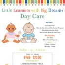 Little Learners With Big Dreams Day Care
