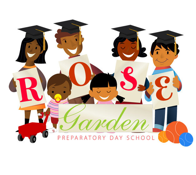 Rose Garden Preparatory Day School Logo