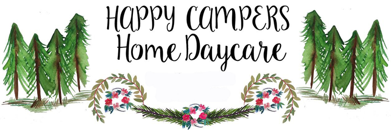 Happy Campers Home Daycare Logo