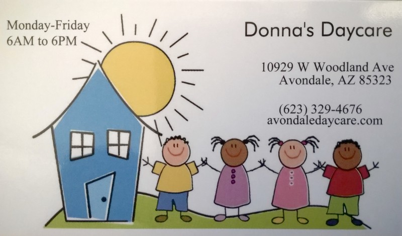 Donna's Daycare Logo