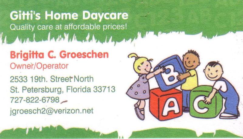 Gitti's Home Daycare Logo