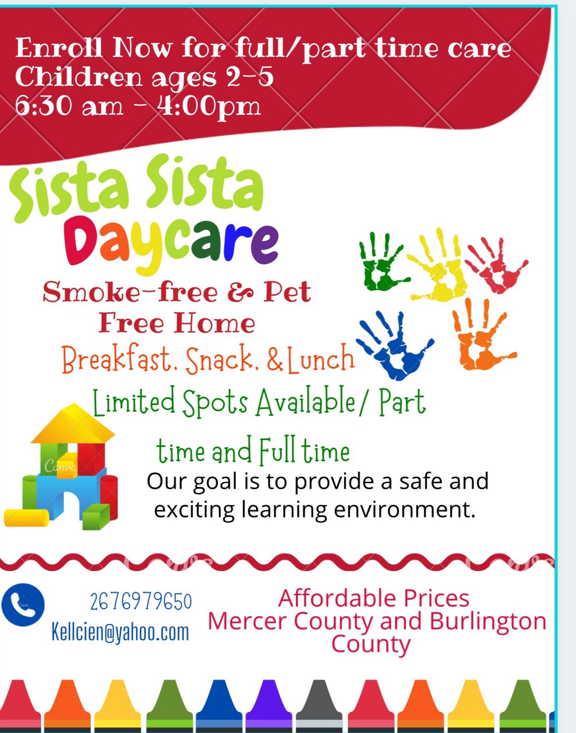 Sista Sista Day Care Logo