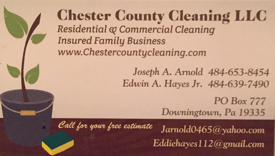 Chester County Cleaning Llc Logo