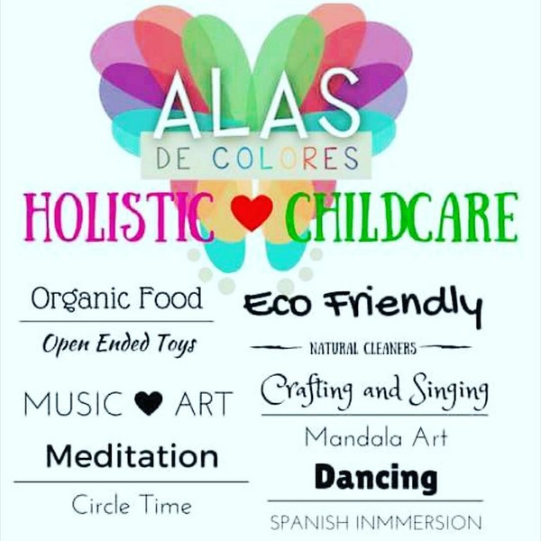 Alas De Colores Holistic Childcare Logo