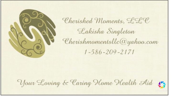 Cherished Moments Llc Logo