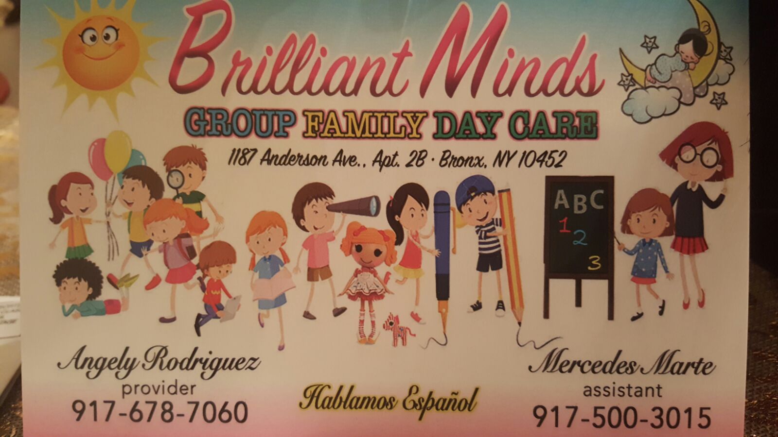 Brilliant Minds Groups Family Daycare Logo