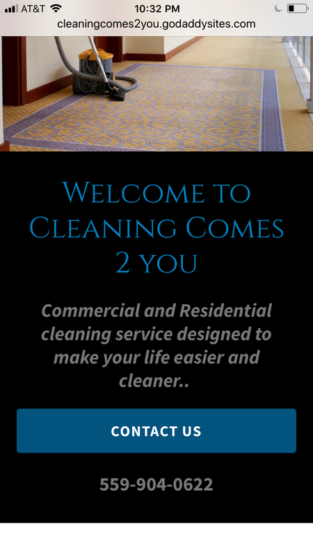 Cleaning Comes 2 You