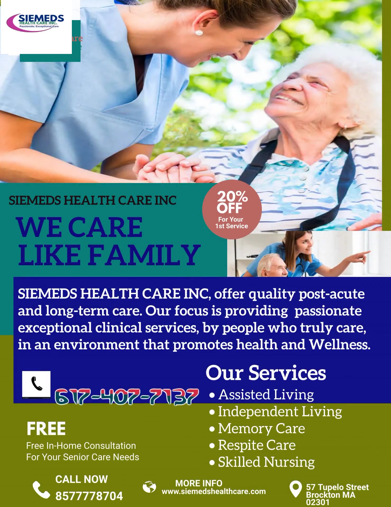 Siemeds Health Care Inc Logo