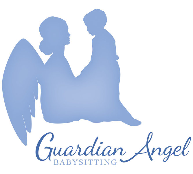 Guardian Angel Babysitting Logo