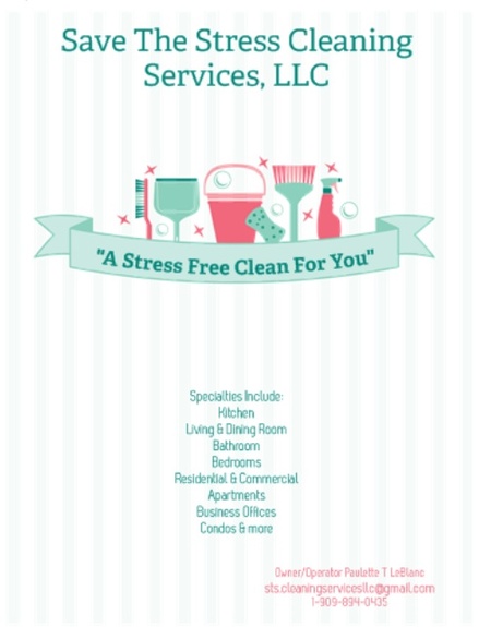 Save The Stress Cleaning Service, LLC