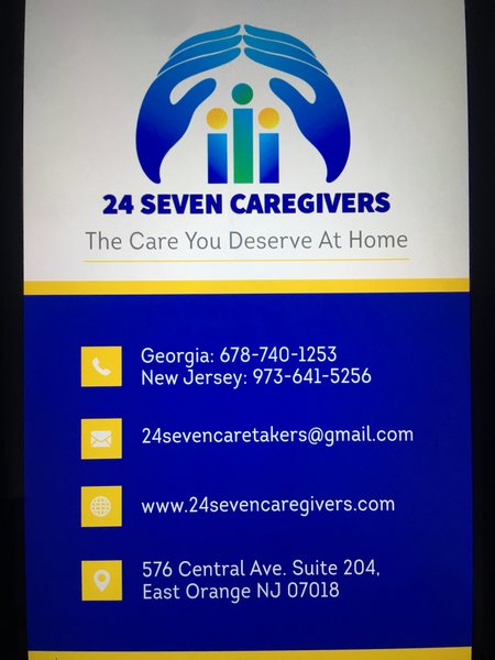 24 Seven Caregivers Logo