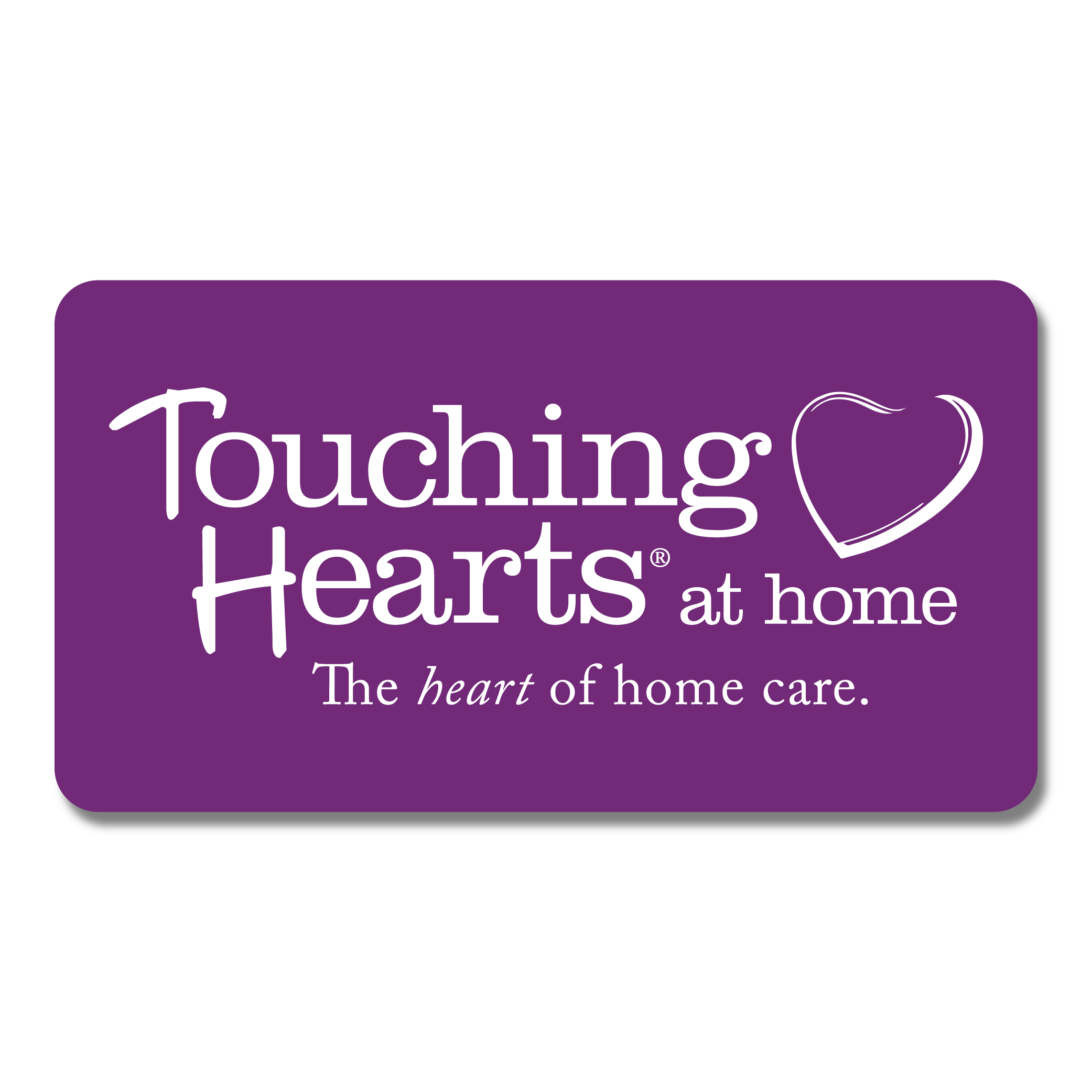 Touching Hearts At Home | Long Island Logo