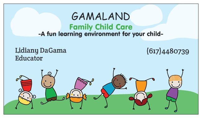 Gamaland Family Child Care Logo