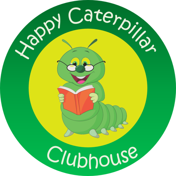 Happy Caterpillar Clubhouse Logo