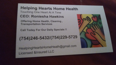 Helping Hearts Home Health & Cleaning