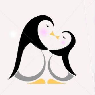 Kiddie Penguin Daycare Logo