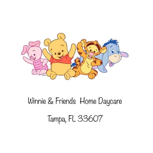 Winnie & Friends Home Daycare Logo