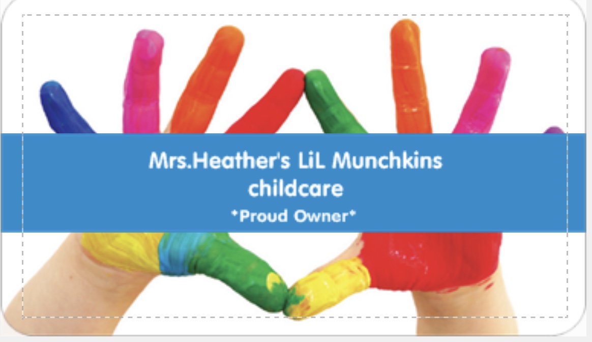 Mrs. Heather's Lil Munchkins Logo