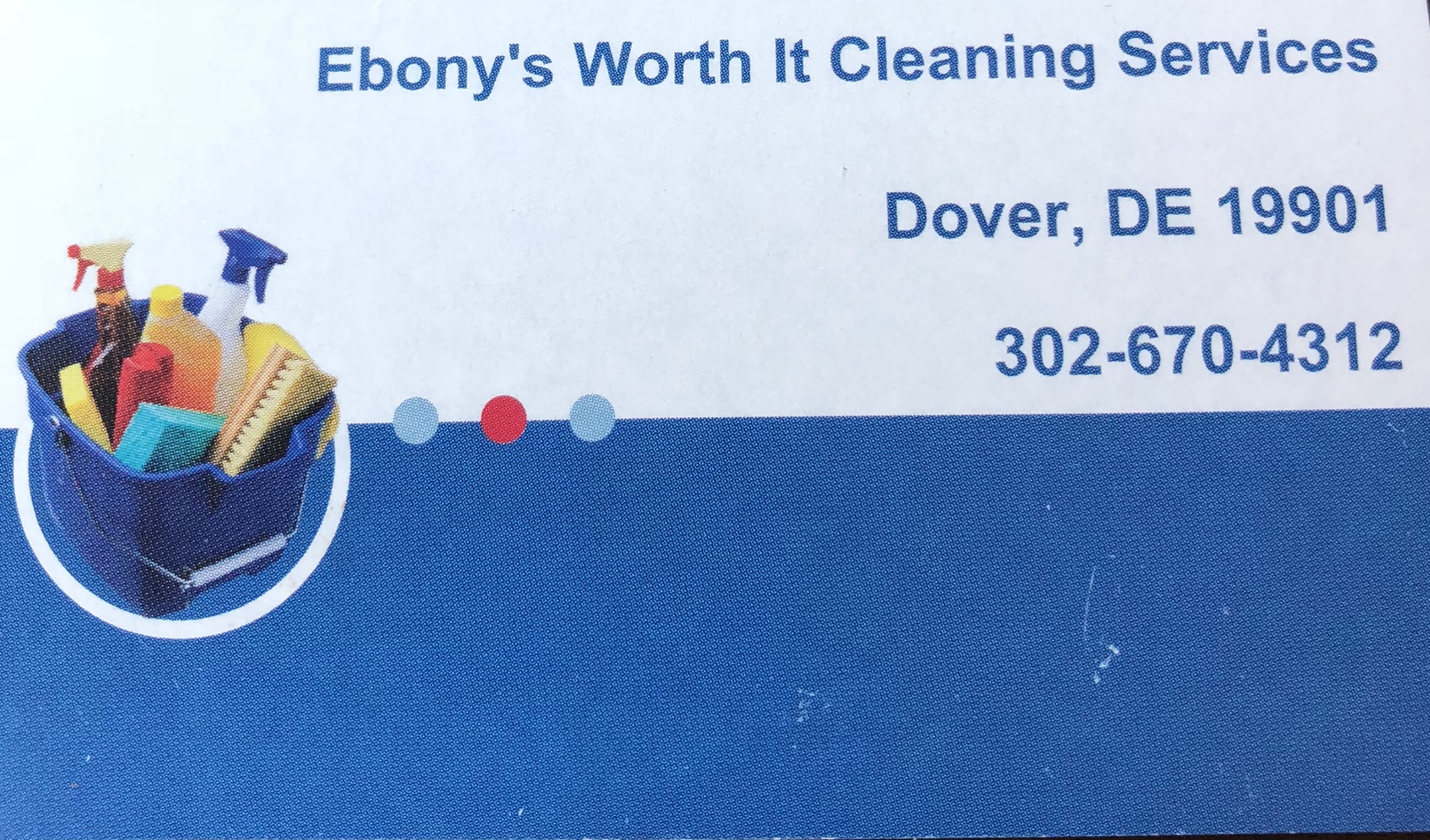 Ebony's Worth It Cleaning Services Logo