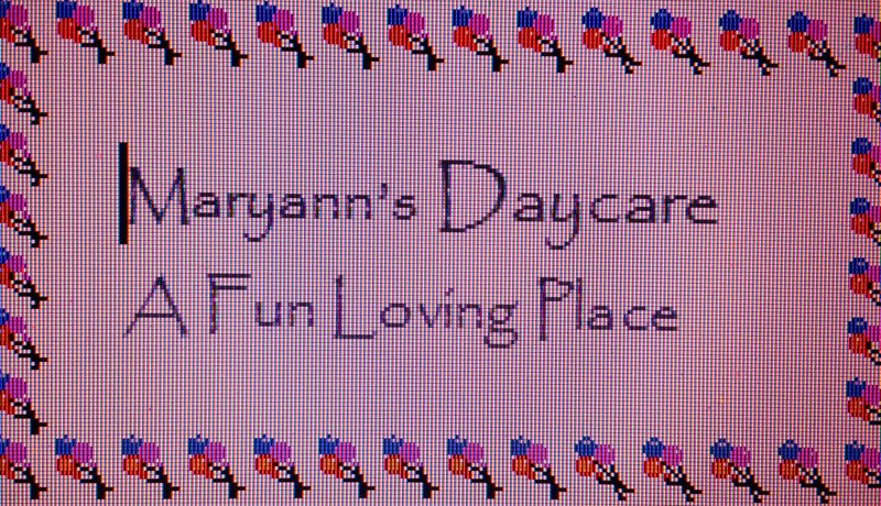 Maryann's Daycare Logo