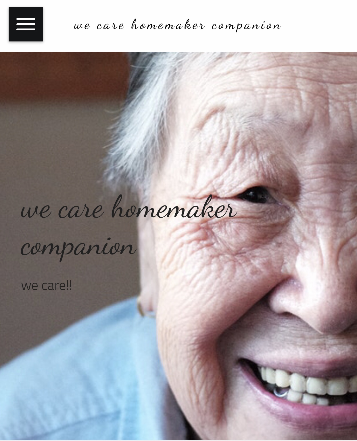 We Care Homemaker Companion Agency Logo