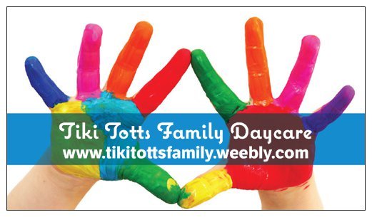 Tiki Totts Family Daycare Logo