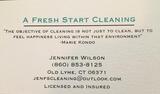 A Fresh Start Cleaning