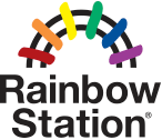 Rainbow Station At Geist Logo