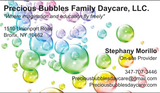 Precious Bubbles Daycare